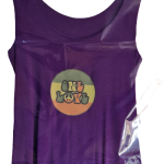 One Love Ladies Purple Top