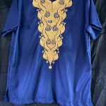 Embroidery Blue Shirt
